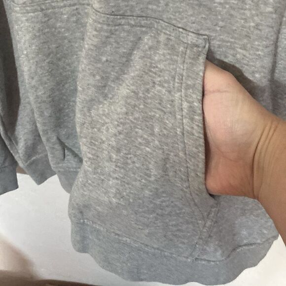 Men’s Nike pullover hoodie. Kangaroo pouch pocket. White. 2XL Cowl neck - Picture 5 of 7